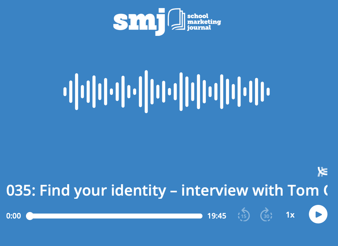 Podcast cover for Clarifying a School’s Identity